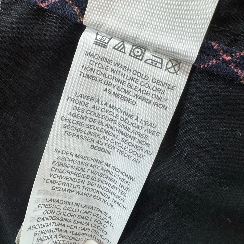 J. Crew Utility Safari Resin-Coated Jacket Black Size S